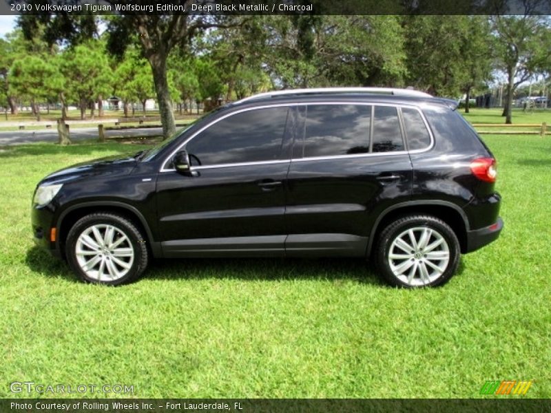 Deep Black Metallic / Charcoal 2010 Volkswagen Tiguan Wolfsburg Edition