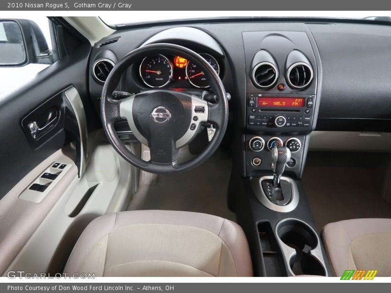 Gotham Gray / Gray 2010 Nissan Rogue S