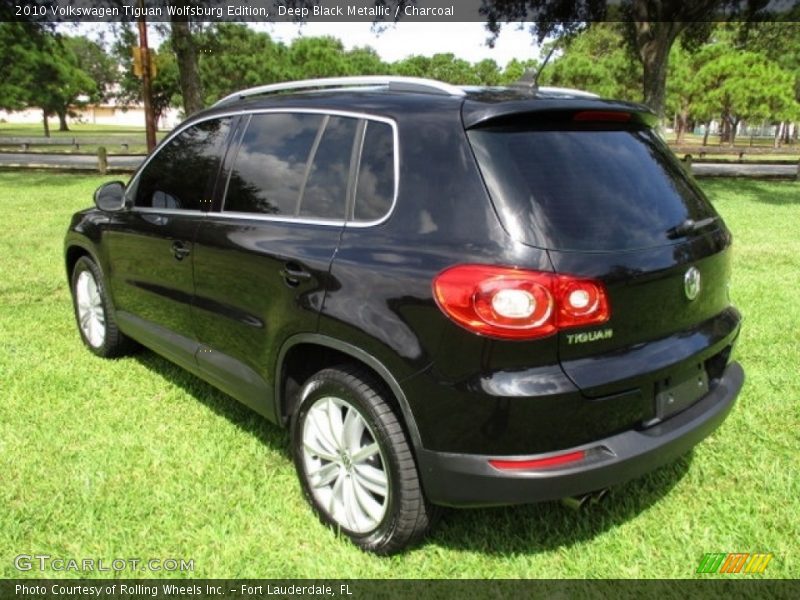 Deep Black Metallic / Charcoal 2010 Volkswagen Tiguan Wolfsburg Edition