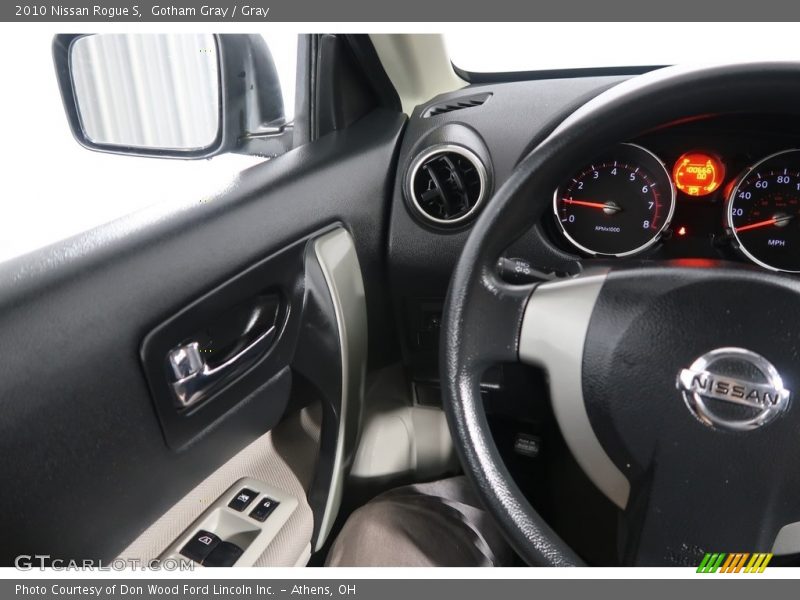 Gotham Gray / Gray 2010 Nissan Rogue S