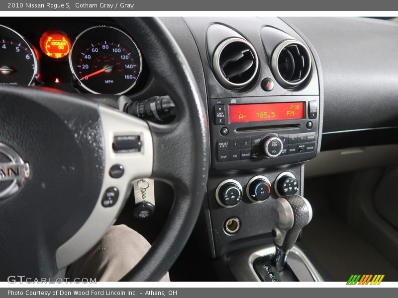 Gotham Gray / Gray 2010 Nissan Rogue S