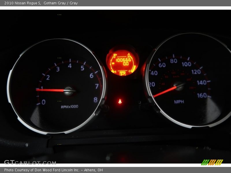 Gotham Gray / Gray 2010 Nissan Rogue S