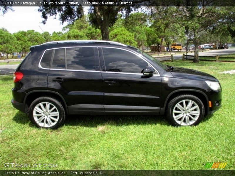 Deep Black Metallic / Charcoal 2010 Volkswagen Tiguan Wolfsburg Edition