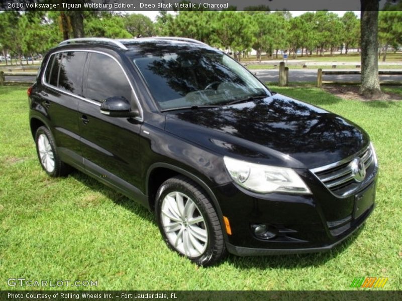 Deep Black Metallic / Charcoal 2010 Volkswagen Tiguan Wolfsburg Edition