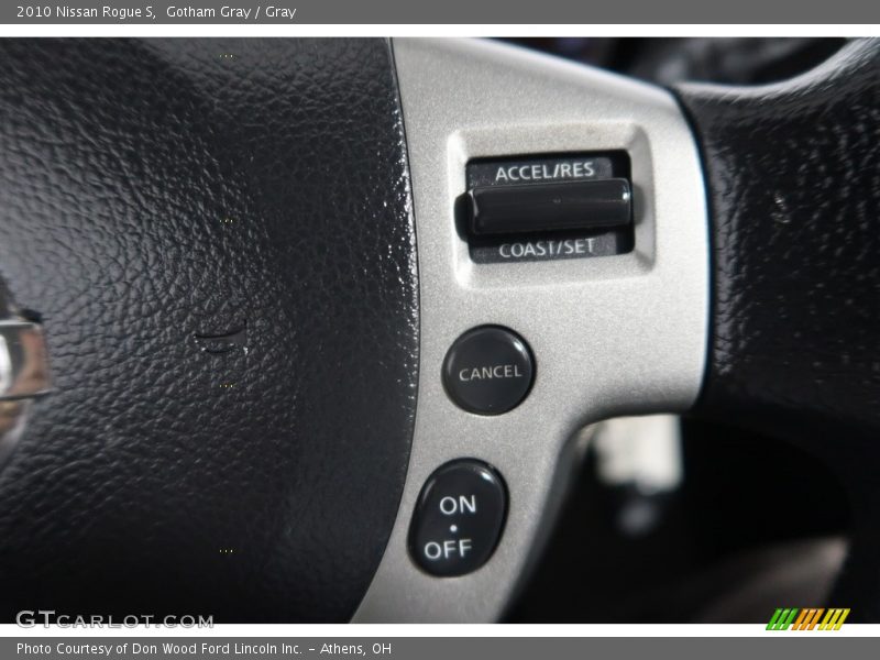 Gotham Gray / Gray 2010 Nissan Rogue S