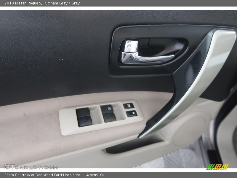 Gotham Gray / Gray 2010 Nissan Rogue S