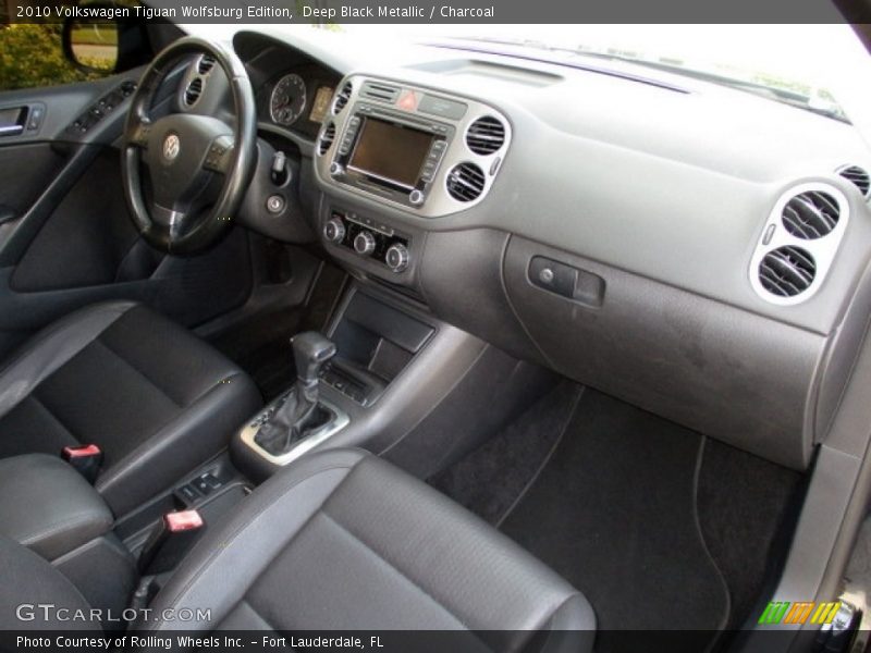 Deep Black Metallic / Charcoal 2010 Volkswagen Tiguan Wolfsburg Edition