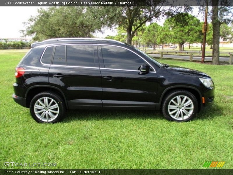 Deep Black Metallic / Charcoal 2010 Volkswagen Tiguan Wolfsburg Edition