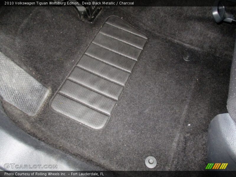 Deep Black Metallic / Charcoal 2010 Volkswagen Tiguan Wolfsburg Edition