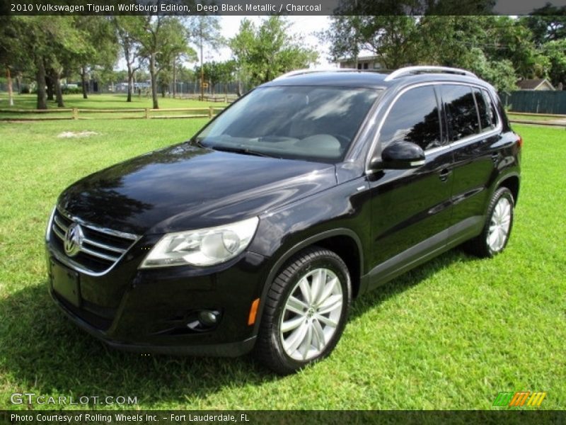 Deep Black Metallic / Charcoal 2010 Volkswagen Tiguan Wolfsburg Edition