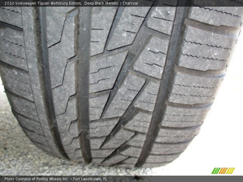 Deep Black Metallic / Charcoal 2010 Volkswagen Tiguan Wolfsburg Edition