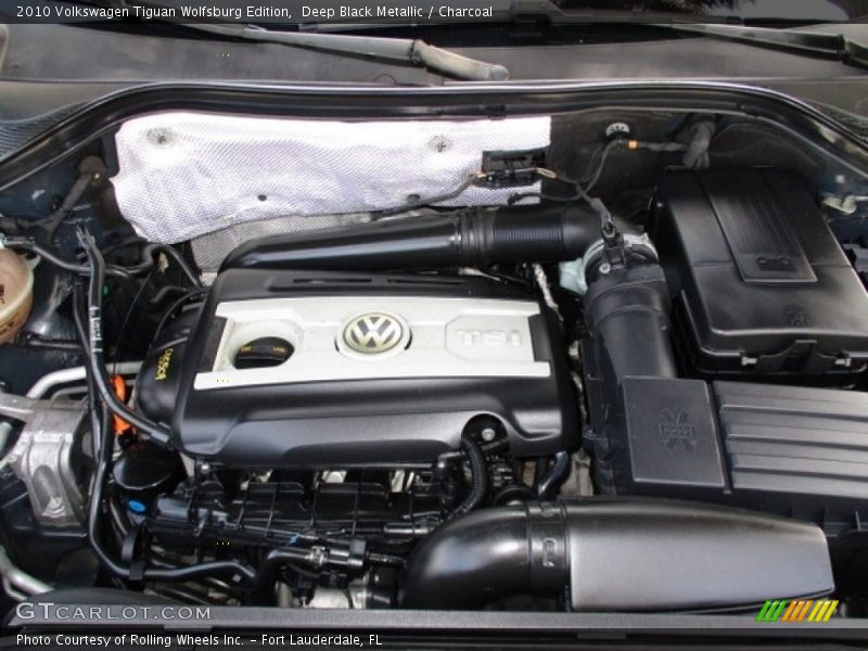 Deep Black Metallic / Charcoal 2010 Volkswagen Tiguan Wolfsburg Edition