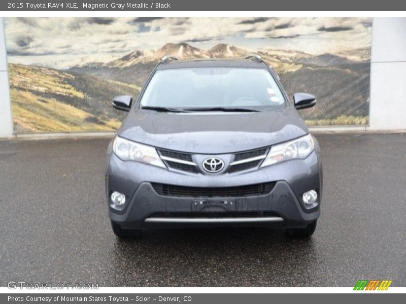 Magnetic Gray Metallic / Black 2015 Toyota RAV4 XLE