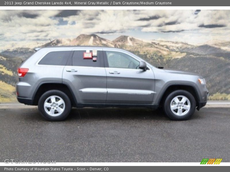 Mineral Gray Metallic / Dark Graystone/Medium Graystone 2013 Jeep Grand Cherokee Laredo 4x4