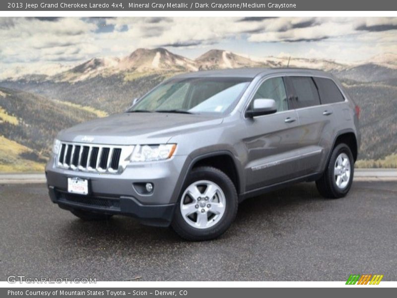 Mineral Gray Metallic / Dark Graystone/Medium Graystone 2013 Jeep Grand Cherokee Laredo 4x4