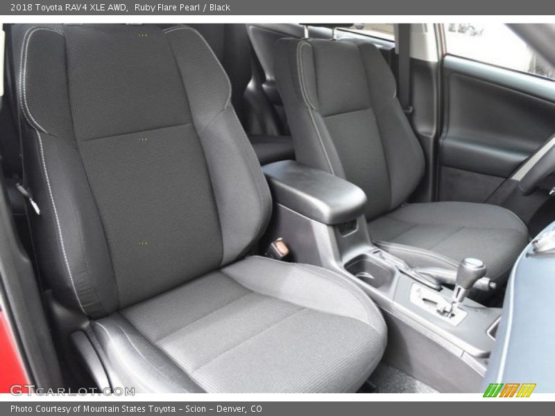 Ruby Flare Pearl / Black 2018 Toyota RAV4 XLE AWD