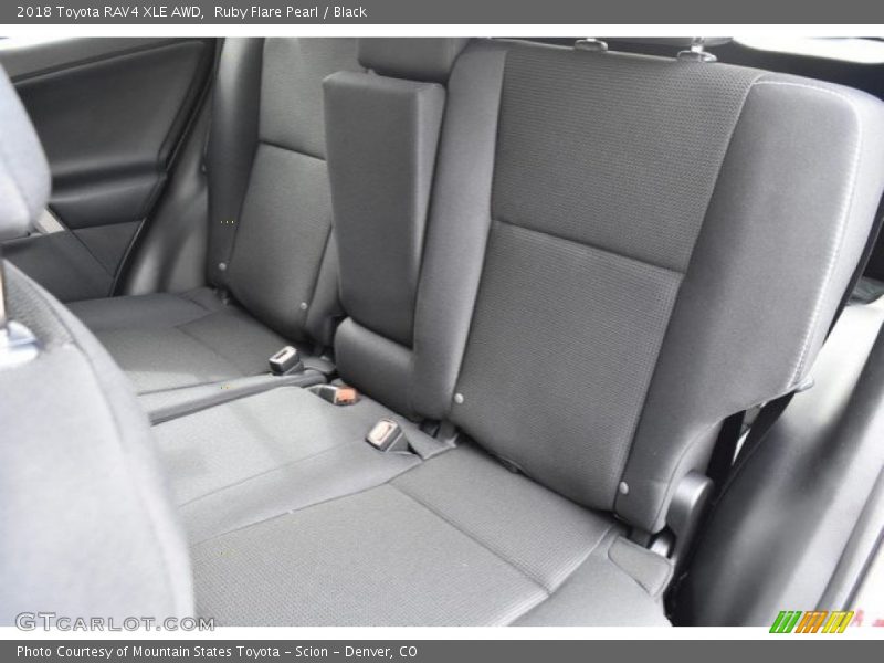 Ruby Flare Pearl / Black 2018 Toyota RAV4 XLE AWD
