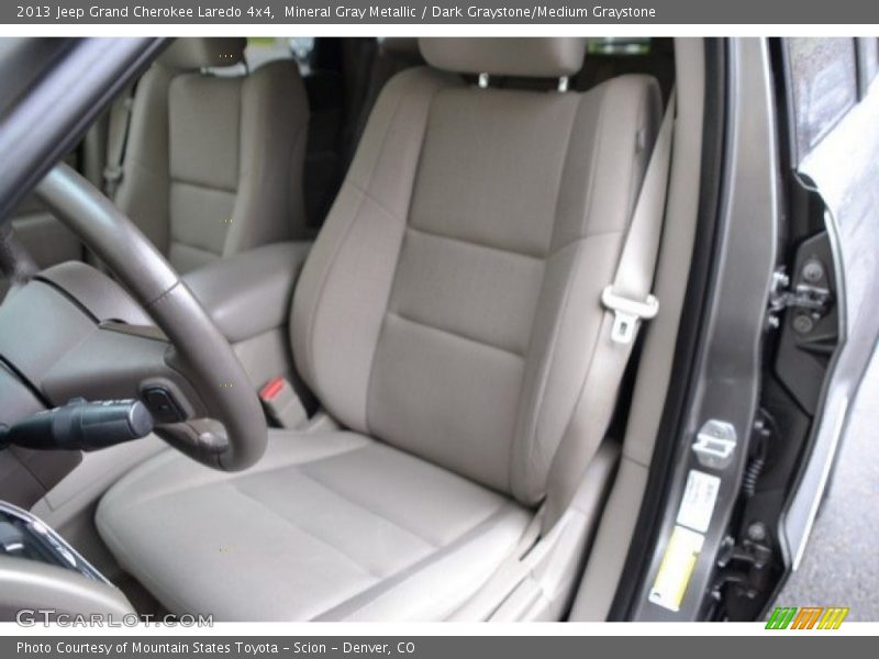 Mineral Gray Metallic / Dark Graystone/Medium Graystone 2013 Jeep Grand Cherokee Laredo 4x4
