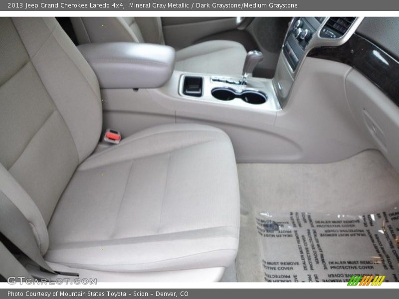 Mineral Gray Metallic / Dark Graystone/Medium Graystone 2013 Jeep Grand Cherokee Laredo 4x4