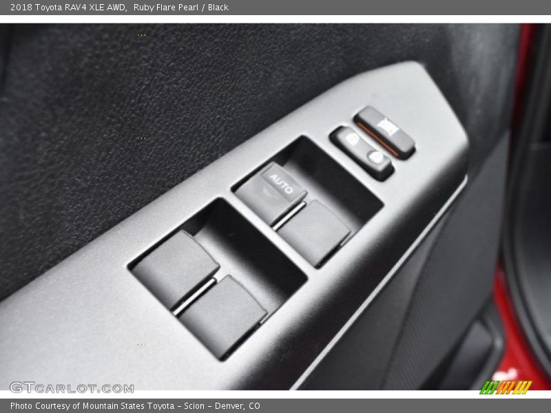 Ruby Flare Pearl / Black 2018 Toyota RAV4 XLE AWD