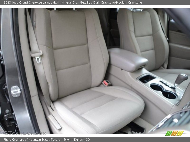 Mineral Gray Metallic / Dark Graystone/Medium Graystone 2013 Jeep Grand Cherokee Laredo 4x4
