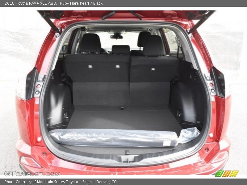 Ruby Flare Pearl / Black 2018 Toyota RAV4 XLE AWD
