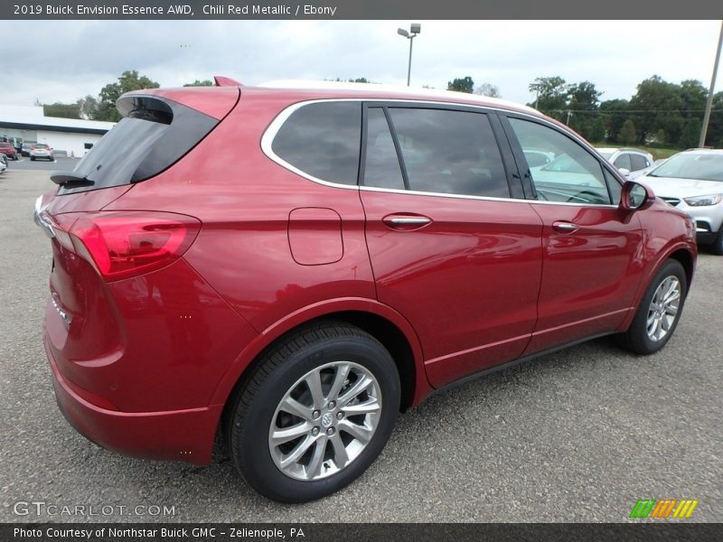 Chili Red Metallic / Ebony 2019 Buick Envision Essence AWD
