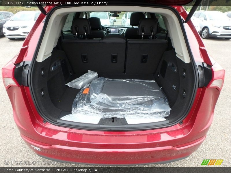 Chili Red Metallic / Ebony 2019 Buick Envision Essence AWD
