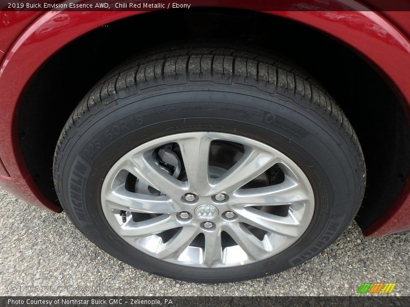 Chili Red Metallic / Ebony 2019 Buick Envision Essence AWD
