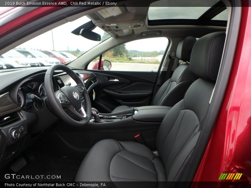Chili Red Metallic / Ebony 2019 Buick Envision Essence AWD