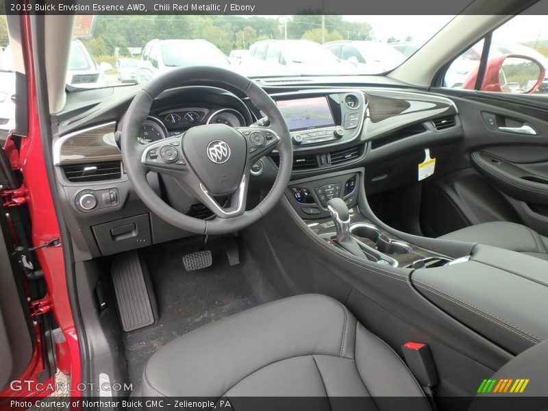 Chili Red Metallic / Ebony 2019 Buick Envision Essence AWD