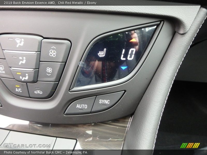 Chili Red Metallic / Ebony 2019 Buick Envision Essence AWD