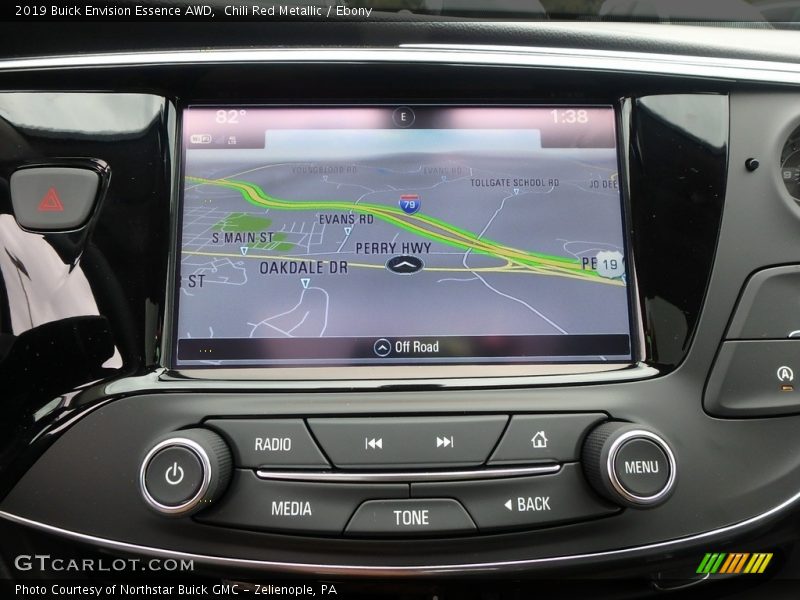 Chili Red Metallic / Ebony 2019 Buick Envision Essence AWD