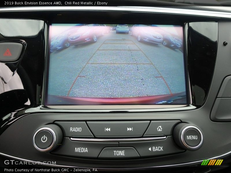 Chili Red Metallic / Ebony 2019 Buick Envision Essence AWD