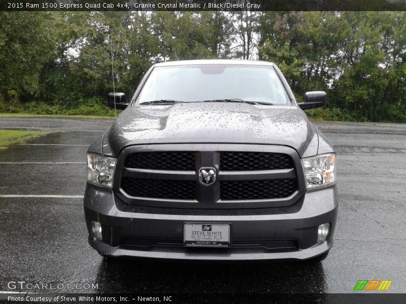Granite Crystal Metallic / Black/Diesel Gray 2015 Ram 1500 Express Quad Cab 4x4