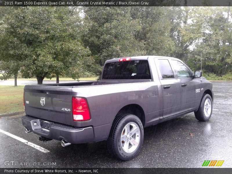 Granite Crystal Metallic / Black/Diesel Gray 2015 Ram 1500 Express Quad Cab 4x4