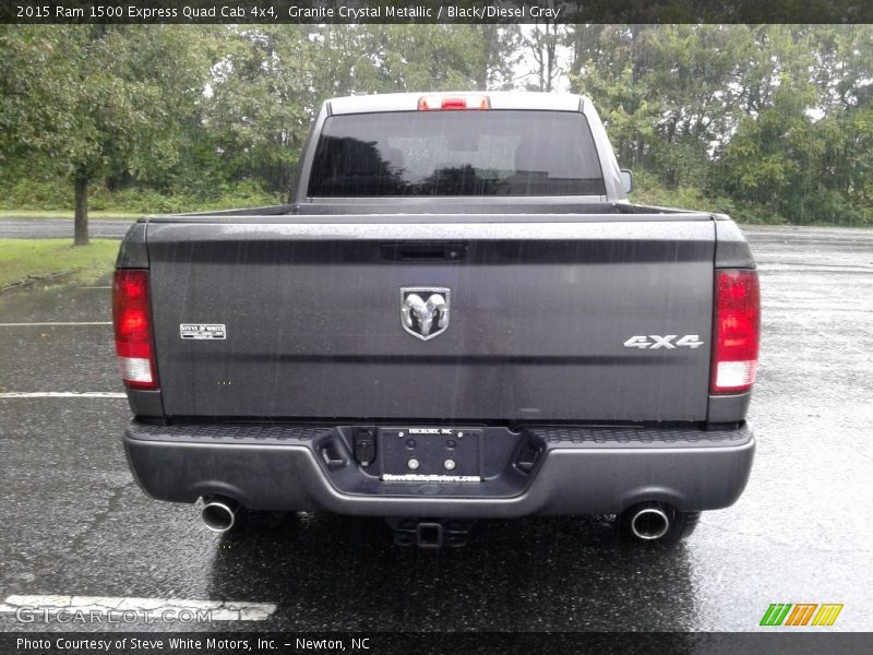 Granite Crystal Metallic / Black/Diesel Gray 2015 Ram 1500 Express Quad Cab 4x4