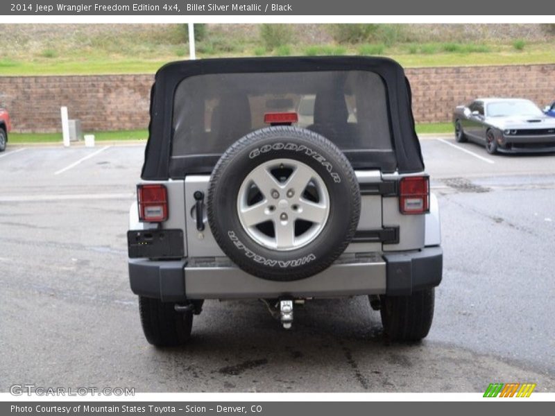 Billet Silver Metallic / Black 2014 Jeep Wrangler Freedom Edition 4x4