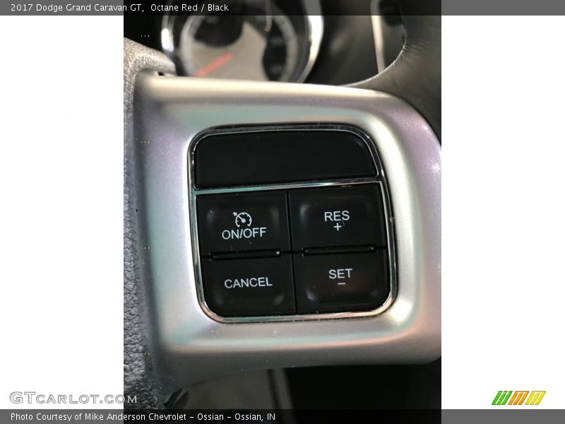 Octane Red / Black 2017 Dodge Grand Caravan GT