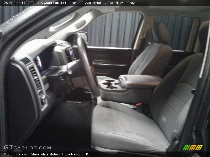 Granite Crystal Metallic / Black/Diesel Gray 2015 Ram 1500 Express Quad Cab 4x4