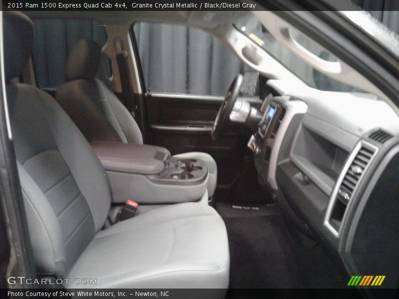 Granite Crystal Metallic / Black/Diesel Gray 2015 Ram 1500 Express Quad Cab 4x4