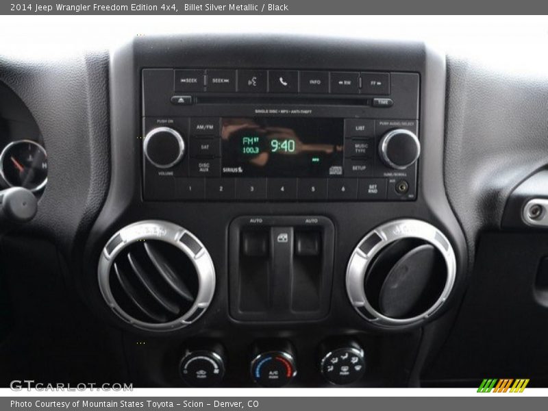 Billet Silver Metallic / Black 2014 Jeep Wrangler Freedom Edition 4x4