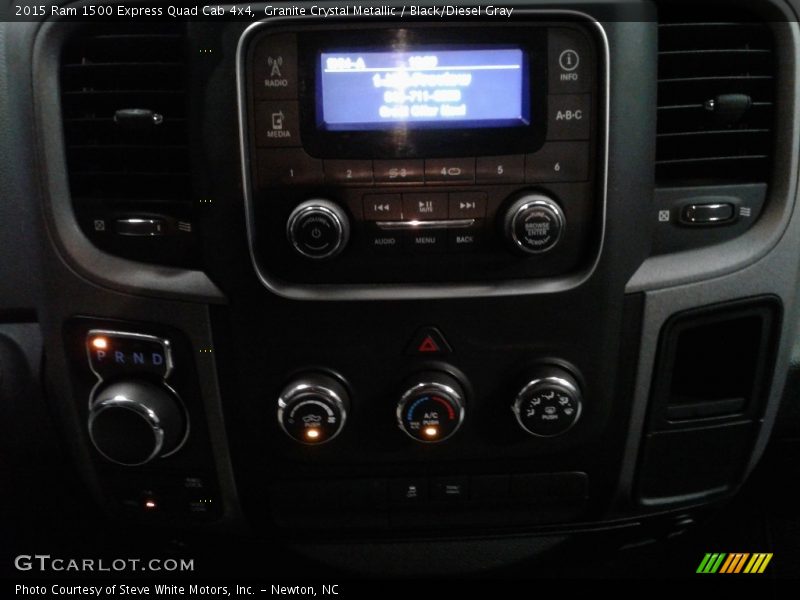 Granite Crystal Metallic / Black/Diesel Gray 2015 Ram 1500 Express Quad Cab 4x4