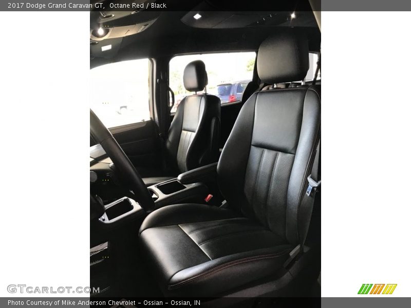 Octane Red / Black 2017 Dodge Grand Caravan GT