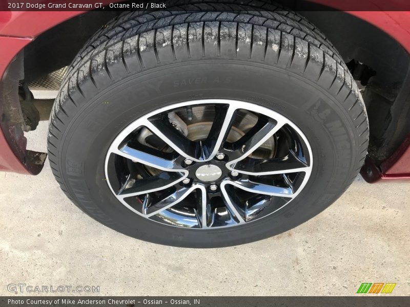 Octane Red / Black 2017 Dodge Grand Caravan GT