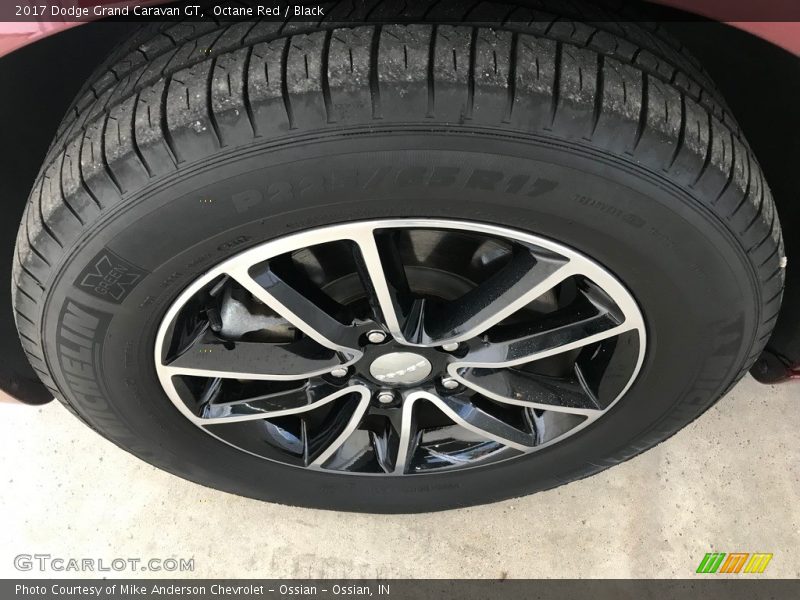 Octane Red / Black 2017 Dodge Grand Caravan GT