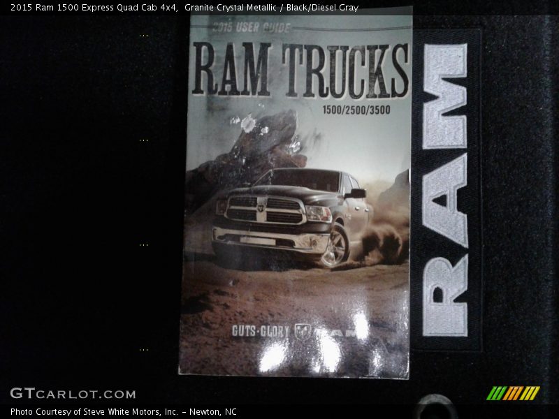 Granite Crystal Metallic / Black/Diesel Gray 2015 Ram 1500 Express Quad Cab 4x4