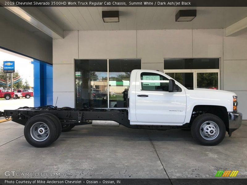  2019 Silverado 3500HD Work Truck Regular Cab Chassis Summit White