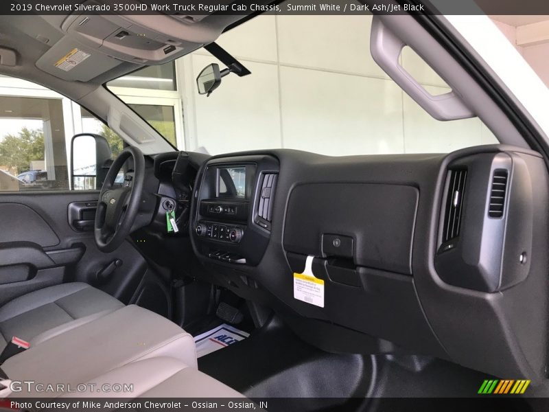  2019 Silverado 3500HD Work Truck Regular Cab Chassis Dark Ash/Jet Black Interior