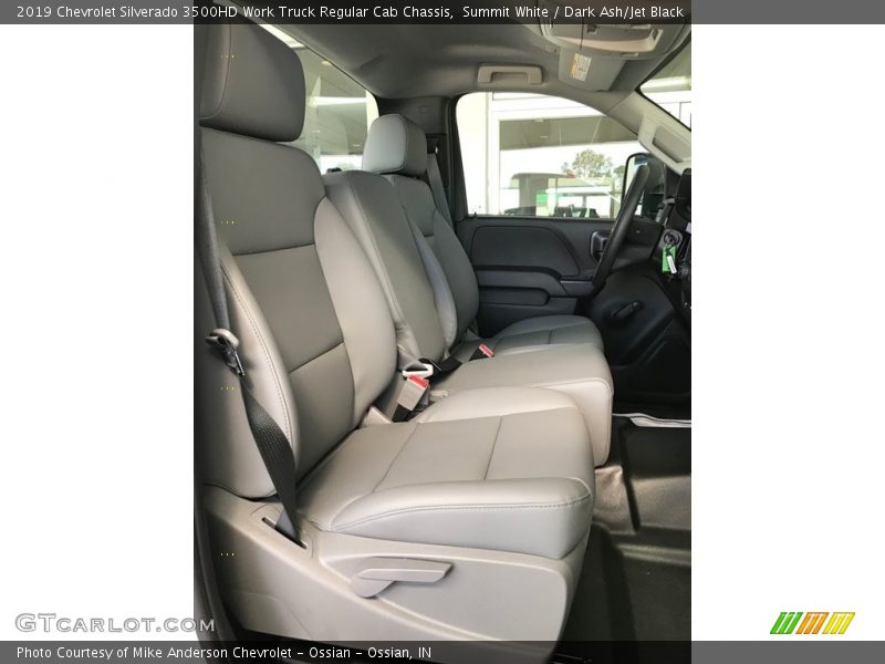 Front Seat of 2019 Silverado 3500HD Work Truck Regular Cab Chassis